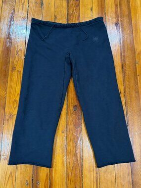 Yeezy YZY Vultures Sweatpants Black Oversized Size 1 (FITS LIKE MEN L/XL)